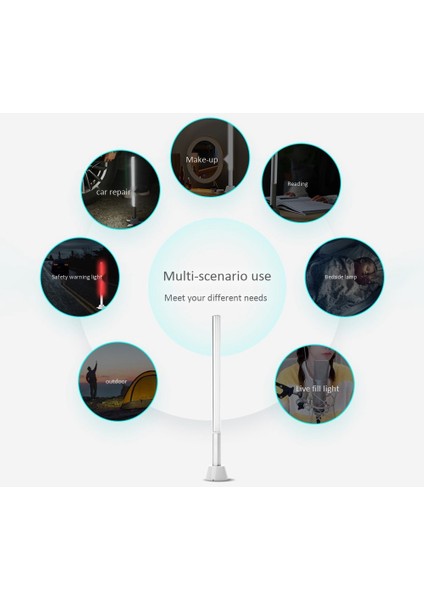 Ersono LED Şerit Işıklar Taşınabilir LED Acil Güvenlik Çalışma Işığı Sinyal Trafik Değnek Emniyet LED El Feneri Açık Kamp (Yurt Dışından) modelleri