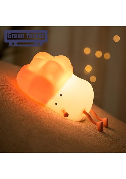 Yeşil Orman Masaüstü LED Lamba Zamanlama Fonksiyonu LED Karikatür Lahana Lambası Parti Işığı Up Dekorasyon (Yurt Dışından) fırsatları