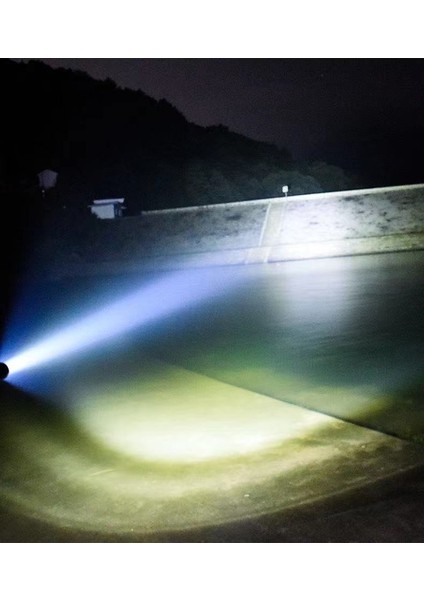 2022 Yeni Güneş Şarj Edilebilir USB Güçlü Işık El Feneri Süper Parlak 8 Kafa LED El Feneri Taşınabilir Projektör (Yurt Dışından) fırsatları