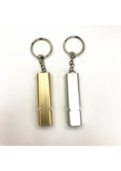 3 Adet Açık Düz Metal Çift Frekanslı Imdat Düdüğü Çift Tüp (Yurt Dışından) indirimleri