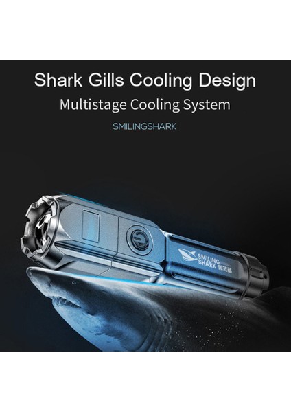 Vimite Taşınabilir LED El Feneri Açık Su Geçirmez USB Şarj Edilebilir Flaş Işığı Teleskopik Zoom Ev Acil Durum Lambası (Yurt Dışından) fiyatları