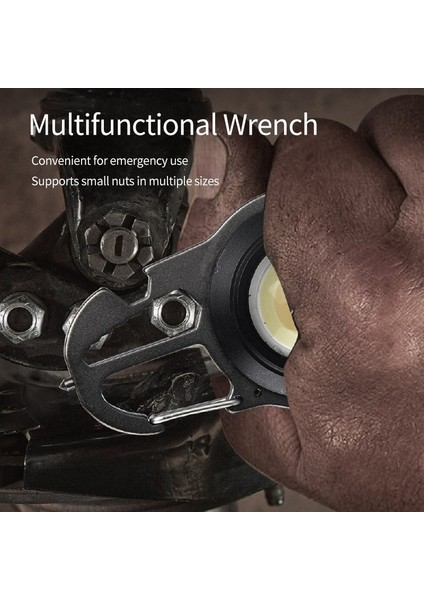 Süper Parlak Mini Çalışma Işığı USB Şarj Edilebilir El Feneri Açık Kapalı Için Anahtarlık Işık Tornavida (Yurt Dışından) fırsatları