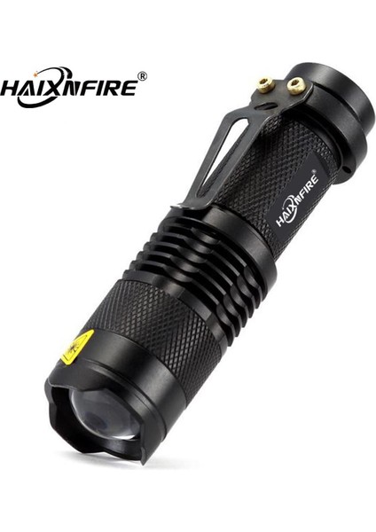 【rongcai】 Haıxnfıre SK68 Mini Cree Q5 LED El Feneri Ayarlanabilir Yakınlaştırma Odaklama (Yurt Dışından)