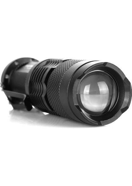 【rongcai】 Haıxnfıre SK68 Mini Cree Q5 LED El Feneri Ayarlanabilir Yakınlaştırma Odaklama (Yurt Dışından)