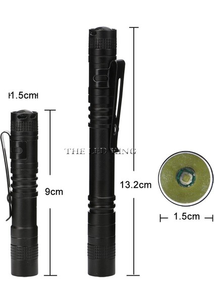 Mini LED El Feneri 2000LM Q5 LED El Feneri Torch Aaa Ayarlanabilir Yakınlaştırma Odak Torch Lambası Penlight Su Geçirmez Açık Hava Sıcak (Yurt Dışından) modelleri