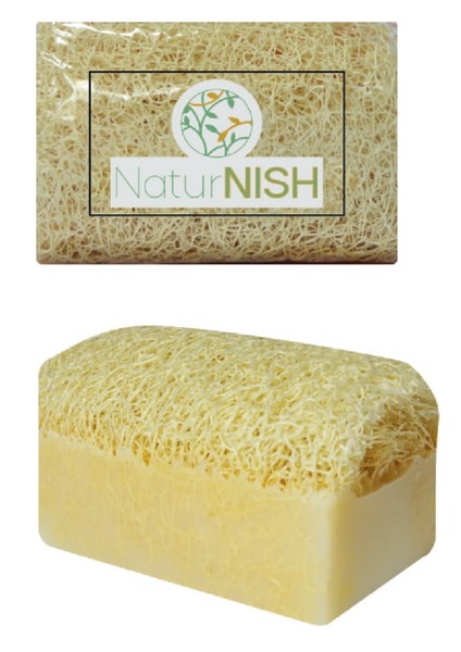 Doğal Kabak Lifli Defne Özlü Sabun