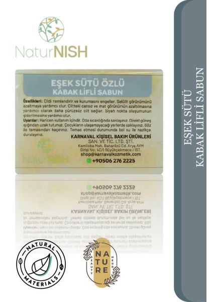 Doğal Kabak Lifli Defne Özlü Sabun fiyatları