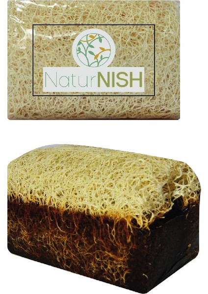 Doğal Kabak Lifli Katran Özlü Sabun