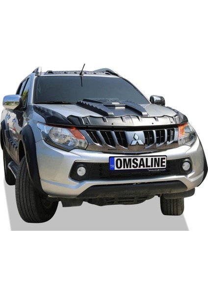 Mitsubishi L200 Dragon Ön Kaput Rüzgarlığı - Koruyucu 3 Parça 2015-2019 Arası