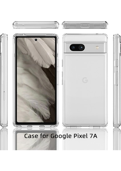Google Pixel 7A Için Kristal Berraklığında Sert Akrilik Telefon Kılıfı - Şeffaf (Yurt Dışından) fırsatları