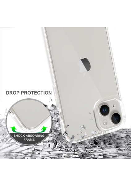 iPhone 15 Plus Için Kristal Berraklığında Sert Akrilik Telefon Kılıfı - Şeffaf (Yurt Dışından) indirimleri