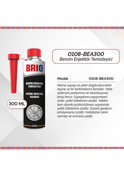 Benzin Enjektör Temizleyici 300 Ml 2'li fiyatları