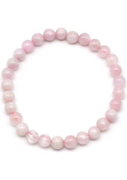 Kunzit Doğal Taş Bileklik 8 mm Küre Kesim fiyatları