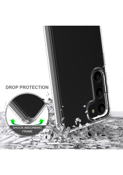 Samsung Galaxy S23+ Için Kristal Berraklığında Sert Akrilik Telefon Kılıfı - Şeffaf (Yurt Dışından) indirimleri