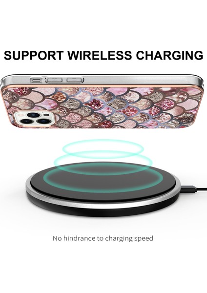 iPhone 15 Pro Max Için Ince Şık Desenli Tpu Tampon Telefon Kılıfı - Pembe (Yurt Dışından) fırsatları