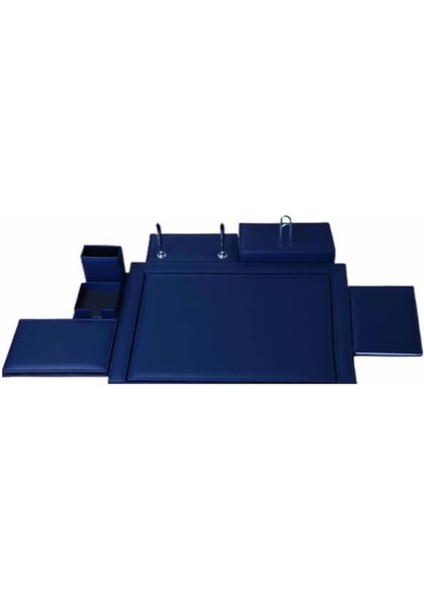 Inn Design Lüx Sümen Takımı 9 Parça Süet Elite St - 1922 - Lacivert