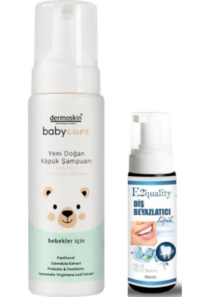 Babycare Yeni Doğan Köpük Şampuanı 200 Ml - Diş Beyazlatıcı Köpük