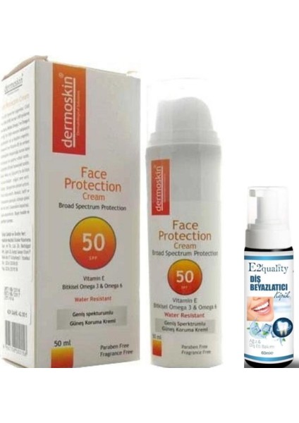 Face Protection Spf50 50ml- Diş Beyazlatıcı Köpük