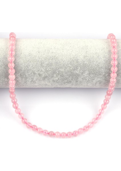 Pembe Kuvars Doğal Taş Dizi 6 mm Küre Kesim fiyatları