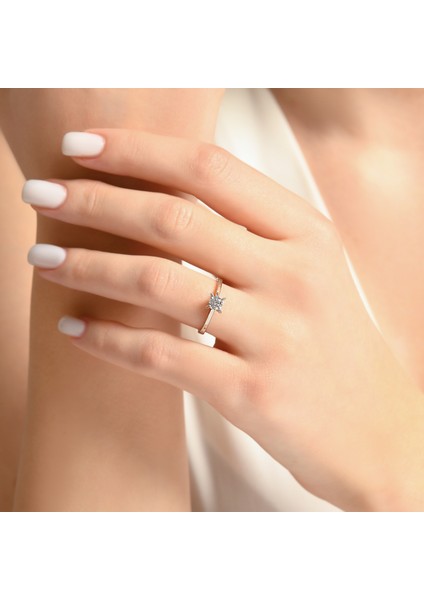 14 Ayar Altın Yüzük YZKAK140108000202 modelleri