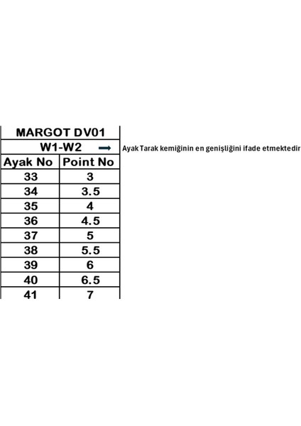 Margot DV01 Bale Point Ayakkabısı