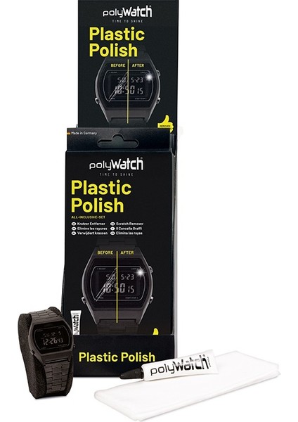 Saat Bakım Seti - Capecod Parlatma Bezi & Polywatch Plastic Akrilik Saat Camı Parlatıcı fırsatları