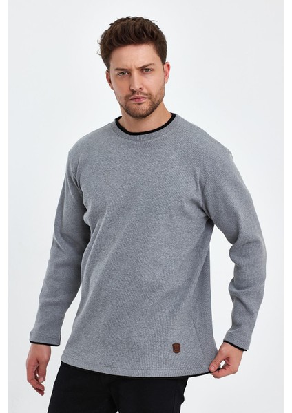 Alexandergardı Bisiklet Yaka Garnili Sweatshirt (E22-72300) indirimleri