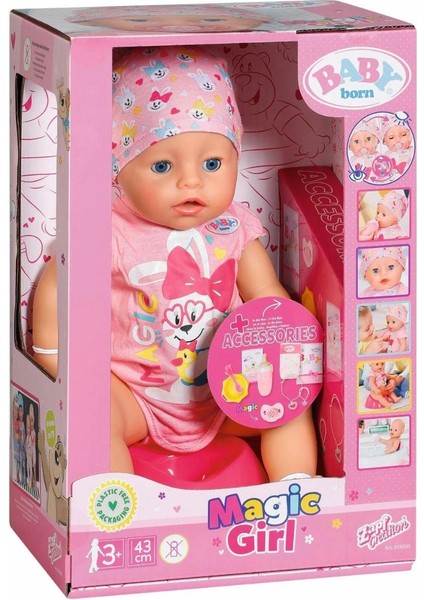 Zapf Creation Baby Born Magic Girl Bebeği 835005