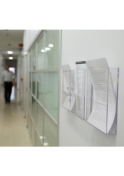 Akrilik Evrak Rafı Broşürlük Föylük indirimleri