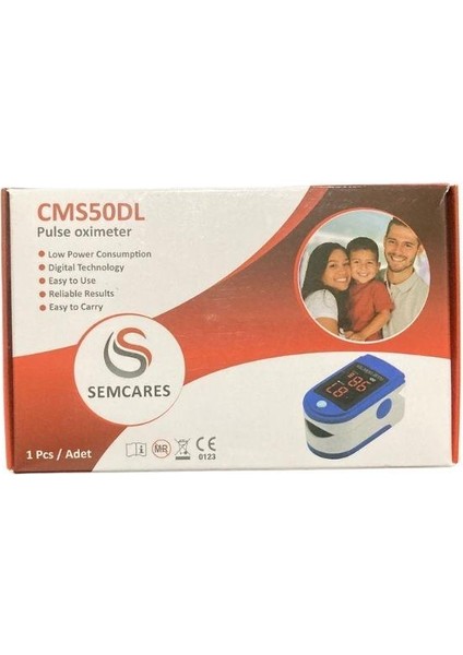 Semcares - Pulsoksimetre Cihazı Yetişkin REF:CMS50DL