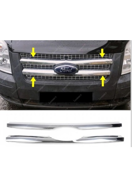 Ford Transıt 2007-2013 Ön Panjur 2 Pcs P.çelik