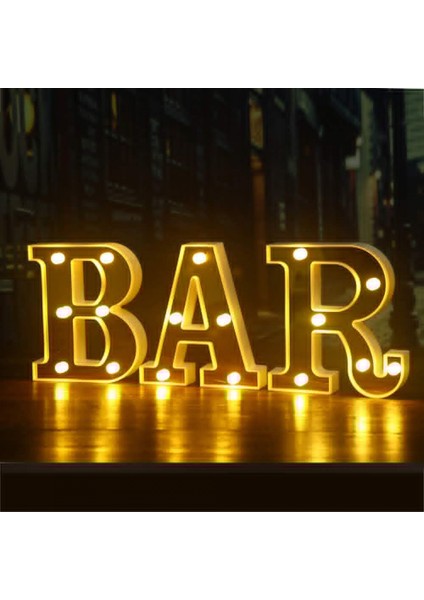 LED Mektup Işık; Hts Burcu 26 Altın Alfabe Işık; Düğün Doğum Günü Partisi Noel Ev Bar Dekorasyonu Için Ht Up Marquee Harfler Burcu (Altın R) (Yurt Dışından) fırsatları