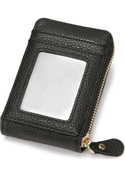 Rfid Vintage Pu Deri Erkek Kadın Engelleme Fermuar Cüzdan Seyahat Yolculuk Bankası Kredi Kartı Tutucu Organizatör Çanta Çanta Kılıf (Yurt Dışından) modelleri