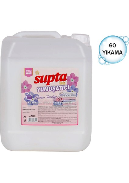 Çamaşır Yumuşatıcı Bahar Kokulu 5 lt