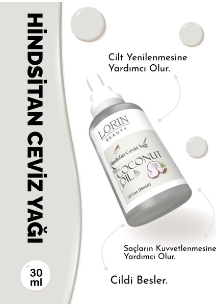 Hindistan Cevizi Yağı 30 ml fiyatları