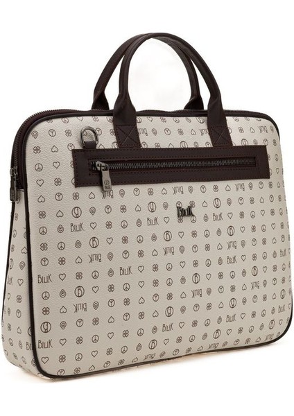 Monogram Bej/kahve Unisex Laptop & Evrak Çantası RH09 Business-Mn fiyatları
