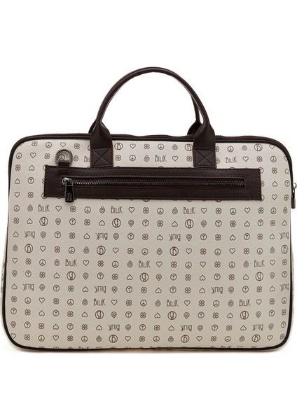 Monogram Bej/kahve Unisex Laptop & Evrak Çantası RH09 Business-Mn modelleri