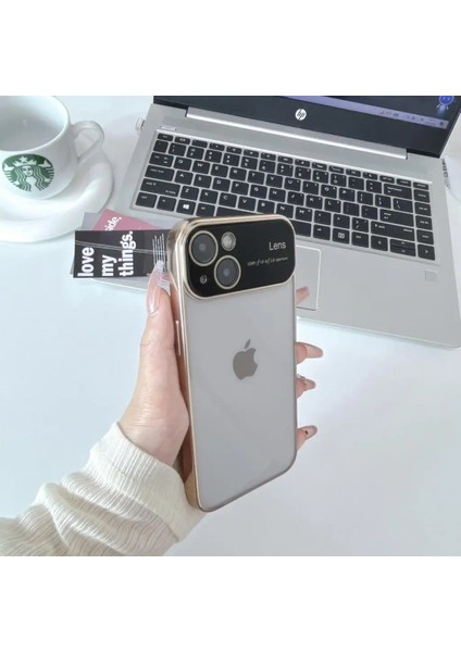 Iphone 14 Kamera Korumalı Arkası Şeffaf Silikon Telefon Kılıfı