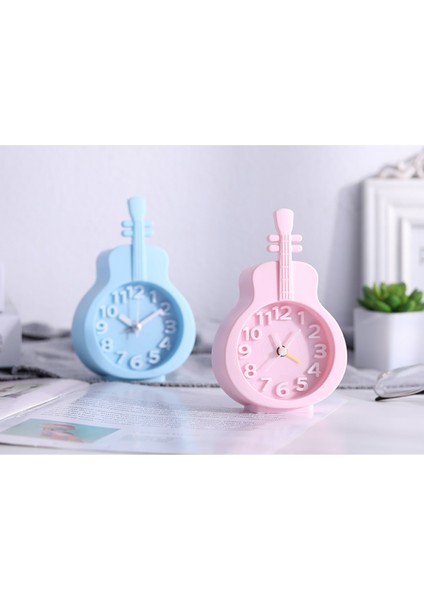 Çocuk Çalar Saat Yaratıcı Küçük Küçük Çalar Saat Öğrenci Dilsiz Başucu Saat Kişilik Tembel Basit Saat (Pembe) (Yurt Dışından) fiyatları