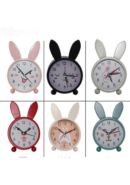 Çocuklar, Öğrenciler ve Yetişkinler Için Aydınlık Sessiz Basit Küçük Çalar Saat ile 4.25 Inç Metal Çalar Saat Ev Ofis Saati (Pembe) (Yurt Dışından) modelleri