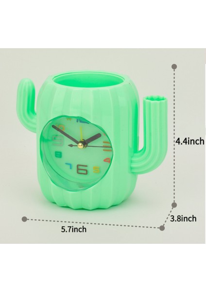 Yatak Odası Çalar Saat, Kaktüs Çalar Saat, Öğrenci Ev Dekorasyonu Masaüstü Saati (Yurt Dışından) fiyatları