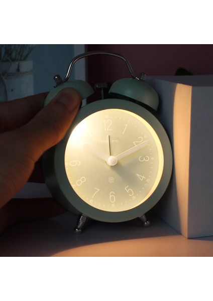 Inç Çalar Saat, Analog Metal Çalar Saat, Öğrenci Ev Dekorasyonu Masaüstü Saati (Yurt Dışından) fırsatları