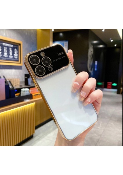 Iphone 14 Pro Kamera Korumalı Arkası Şeffaf Silikon Telefon Kılıfı