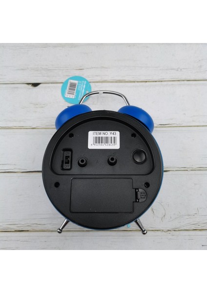 Stereoskopik Kadranlı, Arkadan Aydınlatmalı, Pille Çalışan Yüksek Sesli Alarm Saati ile 4 Inç Ikiz Zil Çalar Saat-Yeşil (Yurt Dışından) fırsatları