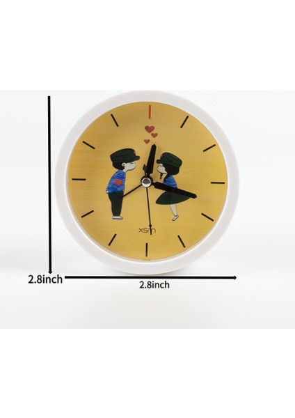 Yatak Odası Çalar Saat, Yaratıcı Çalar Saat, Öğrenci Ev Dekorasyonu Masaüstü Saati (Yurt Dışından) modelleri