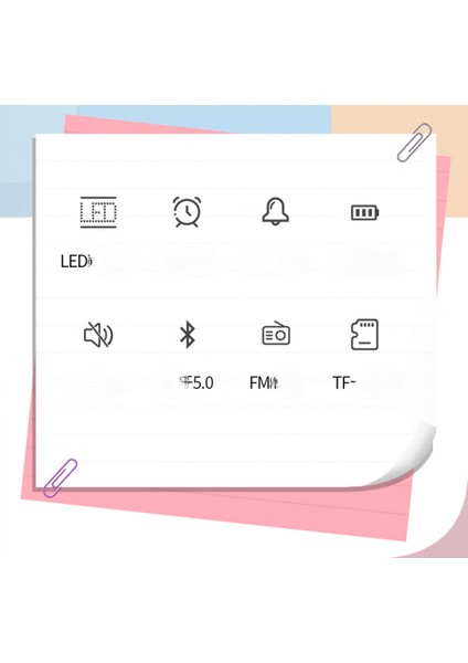Bluetooth Hoparlörlü Uyandırma Işığı Çalar Saat, Çocuklar Için Gece Işığı Çalar Saat, 3 Seviye Parlaklık ve Renkli Işık, Çocuklar Için Dijital Çalar Saat, Genç, Yatak Odası (Beyaz） (Yurt Dışından) fırsatları