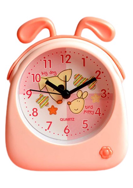 Karikatür Hayvan Çalar Saat, Sevimli Kişilik Çocuk Öğrenci Başucu Çalar Saat, Şeker Renkli Dekoratif Masa Saati (Yurt Dışından)