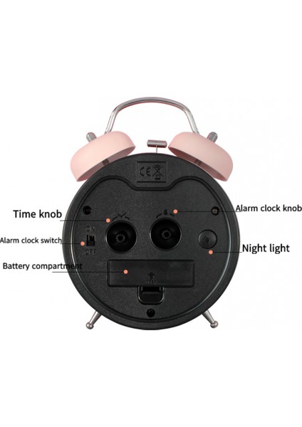 3 Inç Çalar Saat, Analog Hayvan Ifade Paketi Çalar Saat, Öğrenci Ev Dekorasyonu Masaüstü Saati (Yurt Dışından) modelleri