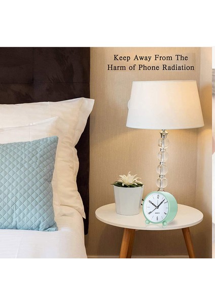 Çalar Saat Pille Çalışan, Çocuklar Için Sessiz Geçmeyen Masa Saatleri Öğrenci, Gece Işığı Fonksiyonlu Yatak Odası Saati, Basit Şık Tasarım ----- Kırmızı (Yurt Dışından) fırsatları