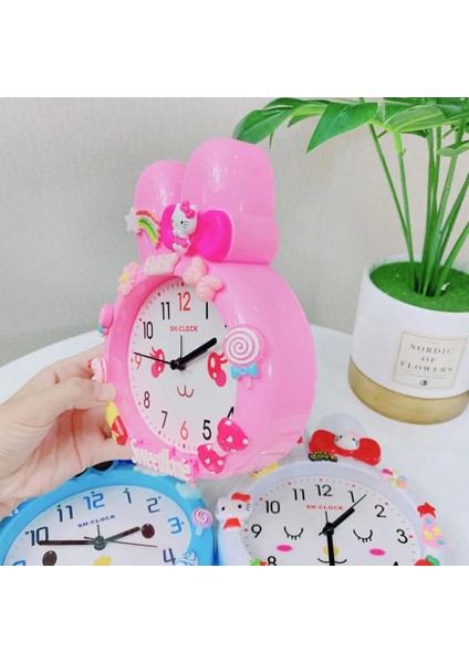 Yatak Odası Çalar Saat, Tavşan Kafası Çalar Saat, Öğrenci Ev Dekorasyonu Masaüstü Saati (Yurt Dışından) fiyatları